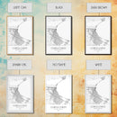 Corpus Christi Street Map, Texas Map, City Map Art, Minimalist Art, Wall Art, Canvas Print, Travel Wall Décor, Gift For Dad, Office Décor
