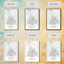 Lexington Street Map, Kentucky Map, City Map Art, Modern Wall Art, Wall Art, Canvas Print, Living Room Art, Travel Print, Pilot Gifts