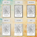 San Antonio Street Map, Texas Map, City Map Art, Minimalist Art, Wall Art, Canvas Print, Black And White Art, Travel Print, Family Gift