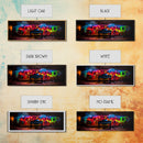 Limited Edition Graffiti Covered Piano Street Art Framed Canvas Print, Premium Graffiti Street Art Wall Decor, Extra Large Wall Art