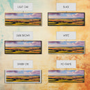 Beautiful Italian Villa and Countryside, Extra Large Wall Art, Framed Panoramic Canvas Print, Framed Wall Decor