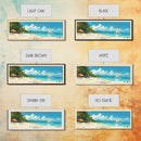 Boracay, Philippines Panoramic Print, Vacation Gift, Philippines Wall Art, Beach Painting, Beach Decor, Large Wall Art, Wood Frame Art