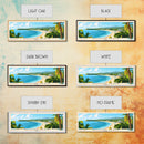 Boston Beach, Jamaica Panoramic Print, Vacation Gift, Jamaica Wall Art, Vacation Wall Art, Vacatation Memories, Beach Decor, Beach Or Lakehouse Art
