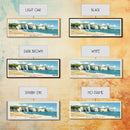 Botany Bay, United Kingdom Panoramic Print, Vacation Gift, United Kingdom Wall Art, Beach Painting, Beach Decor, Beach Or Lakehouse Art