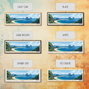 Cairu Archipelago, Brazil Panoramic Print, Vacation Gift, Brazil Wall Art, Beach Painting, Beach Decor, Large Wall Art, Wood Frame Art