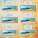 D’Urville Island, New Zealand Panoramic Print, Vacation Gift, New Zealand Wall Art, Beach Painting, Beach Decor, Large Wall Art, Wood Frame Art