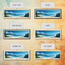 Half Moon Beach, India Panoramic Print, Vacation Gift, India Wall Art, Vacation Wall Art, Vacatation Memories, Beach Decor, Beach Or Lakehouse Art