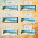 Harbor Beach, Bahamas Panoramic Print, Vacation Gift, Bahamas Wall Art, Beach Painting, Beach Decor, Beach Or Lakehouse Art