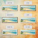 Mudeford Sandbank, United Kingdom Panoramic Print, Vacation Gift, United Kingdom Wall Art, Vacation Wall Art, Vacatation Memories, Beach Decor, Beach Or Lakehouse Art