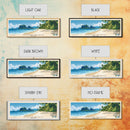 Sugar Beach, Philippines Panoramic Print, Vacation Gift, Philippines Wall Art, Vacation Wall Art, Vacatation Memories, Beach Decor, Beach Or Lakehouse Art