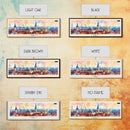 Tartu Estonia Wall Art, Panoramic Travel Poster, Panoramic Framed Canvas Print, City Wall Art, Wall Hanging Home Decor, Travel Art