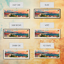 Almada  Portugal Travel Art, City Art, Framed Canvas Print or Metal Wall Art, Europe Travel Poster, Panoramic Wall Art, Extra Wide Wall Art