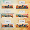 Bucharest Romania Wall Art, Panoramic Travel Poster, Panoramic Framed Canvas Print, City Wall Art, Wall Hanging Home Decor, Travel Art