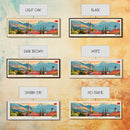 Erzurum Turkey Travel Print Wall Art, Panoramic City Art, Travel Art, Wall Decor, Vacation Gift, Framed Canvas Print Or Metal Art