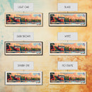 Espoo Finland Wall Art, Panoramic Travel Poster, Panoramic Framed Canvas Print, City Wall Art, Wall Hanging Home Decor, Travel Art