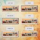 Montpellier France Wall Art, Panoramic Travel Poster, Panoramic Framed Canvas Print, City Wall Art, Wall Hanging Home Decor, Travel Art