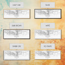 Panoramic Little Rock City Map, Arkansas Art, Map Print, Minimalist Wall Art, Canvas Art, Housewarming Gift, Street Map Art, Closing Gift