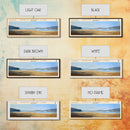 North Trout Lake Utah Framed Canvas Print, Lake House Decor, Panoramic Wall Art, Travel Poster, Landscape Painting, Bedroom Decor
