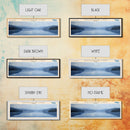 Takslesluk Lake Panoramic Wall Art, Framed Canvas Print, Lake House Decor, Travel Poster, Serene Lake Scene, Living Room Decor