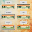 Lake Manawa Iowa Framed Canvas Print, Panoramic Wall Art, Midcentury Modern, Pop Art, Living Room Decor, Travel Poster
