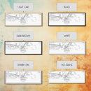Panoramic Riverside City Map, California Art, Map Print, Minimalist Wall Art, Canvas Art, Housewarming Gift, Street Map Art, Closing Gift