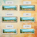 Bertoua, Cameroon Travel Poster Panoramic Canvas Print, Bertoua, Cameroon Painting, Cameroon Art, Bertoua Travel Art, Guest Room Painting