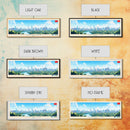 Changsha, China Panoramic Travel Poster Canvas Print, Changsha, China Painting, China Art, Changsha Travel Art, Living Room Painting