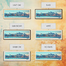 Panoramic Travel Poster Hong Kong, Hong Kong Canvas Print, Hong Kong, Hong Kong Painting, Hong Kong Art, Hong Kong Travel Art, Guest Room Painting
