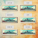 Montreal, Canada Panoramic Travel Poster Canvas Print, Montreal, Canada Painting, Canada Art, Montreal Travel Art, Guest Room Painting