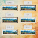 Soacha, Colombia Panoramic Travel Poster Canvas Print, Soacha, Colombia Painting, Colombia Art, Soacha Travel Art, Guest Room Painting