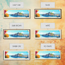 Swords, Ireland Travel Poster Panoramic Canvas Print, Swords, Ireland Painting, Ireland Art, Swords Travel Art, Guest Room Painting