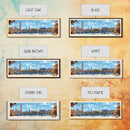 Westminster, England Panoramic Travel Poster Canvas Print, Westminster, England Painting, England Art, Westminster Travel Art, Living Room Painting