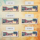 Ayr, Scotland Panoramic Canvas Print, Ayr, Scotland Painting, Scotland Art, Ayr Travel Poster, Travel Art, Guest Room Painting