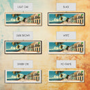 Belem, Brazil Panoramic Canvas Print, Belem, Brazil Painting, Brazil Art, Belem Travel Poster, Travel Art, Housewarming Gift