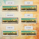 Quezon City, Philippines Panoramic Canvas Print, Quezon City, Philippines Painting, Philippines Art, Quezon City Travel Poster, Travel Art, Guest Room Painting