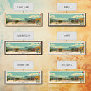 Reynosa, Mexico Panoramic Canvas Print, Reynosa, Mexico Painting, Mexico Art, Reynosa Travel Poster, Travel Art, Guest Room Painting