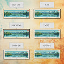 Vancouver, Canada Panoramic Canvas Print, Vancouver, Canada Painting, Canada Art, Vancouver Travel Poster, Travel Art, Housewarming Gift