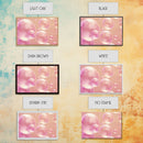 Pink Bathroom Wall Decor, Pink Bubbles Abstract Wall Art Print, Bubbles Print, Pink Nursery Wall Art, Bubbles Nursery Art Print Framed Art