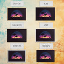 Emu Art | Framed Canvas Print | Synthwave Style Framed Wall Art | Animal Prints | Emu Walks Under A Full Moon | Kid's Room Decor