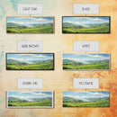 Italian Countryside Painting, Framed Canvas Print, Beautiful Scenic Panoramic Wall Art, Extra Wide Wall Decor, Guest Room Decor