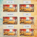 Rustic Autumn Farmhouse Scene Framed Canvas Print Fall Country Landscape with Barn Seasonal Wall Art Farmhouse Decor Holiday Gift 2024