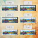 Abstract Landscape Painting Print, Panoramic, Surreal Art, Oversized Wide / Horizontal Fantasy Wall Art