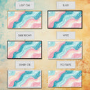 Retro 90s Style Wall Art, Bedroom Wall Decor, Aesthetic Decor, Vaporwave Wall Art, Pastel Shades Painting