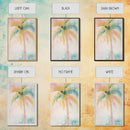 Oil Painting Print of a Palm Tree, Coastal Decor, Beach House Art, Beach Art, Vacation Gift, Pink Decor, Preppy Decor, Preppy Art