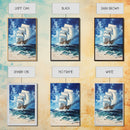 Schooner off the coast of Tripoli, Framed Canvas Print, nautical Decor, Victorian Pirate Art