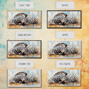 Zebra Having a Nap - Framed Canvas Print - Ready to Hang - Zebra Painting - Animal wall art - Safari Art