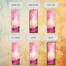 Sunset Gradient Canvas Print - Abstract Pink Orange Wall Art, Sunrise Inspired Minimalist Painting, Bedroom Decor, Above Bed Artwork