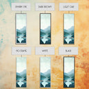 Misty River Landscape Canvas Print Smoky Mountain Art Coastal Wall Art Bedroom or Living Room Rustic Decor Panoramic Wall Piece