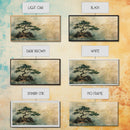 Japanese Pine Tree Art Framed Canvas Print Wabi Sabi Art Minimalist Artwork Rustic Decor Zen Wall Art Living Room Above Sofa Art
