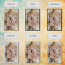 Bridal Bouquet Canvas Print Romantic Floral Wall Art Light Pink Artwork Wedding Gift Idea Bedroom Art Feminine Pastel Canvas